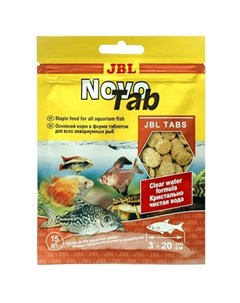 NovoTab Корм для всех видов аквариумных рыб таблетки 20 гр Jbl