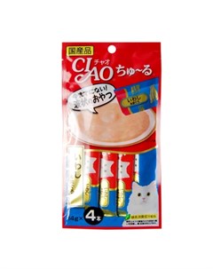 CIAO Лакомство для взрослых кошек тунец иваси 56 гр Inaba