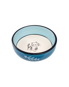 Миска для кошек Кошка керамика N1