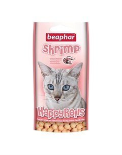 Rouletties Витаминизированное лакомство для взрослых кошек с креветками Beaphar