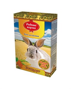 Корм для кроликов 400 гр Родные корма