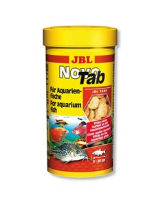 NovoTab Корм для всех видов аквариумных рыб таблетки 250 мл Jbl