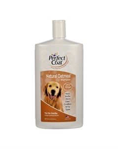 8in1 Perfect Coat Natural Oatmeal Шампунь для собак успокаивающий для раздраженной кожи 947 мл