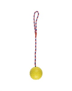 Игрушка для собак мяч на верёвке Flamingo
