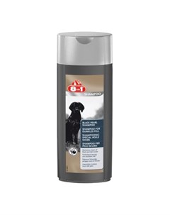 8in1 Perfect Coat Black Pearl Шампунь кондиционер для собак для темных окрасов 250 мл