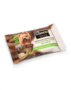 Шоколад молочный с воздушным рисом для собак 15 гр Choco dog
