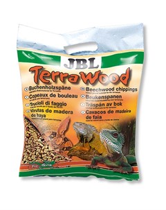 TerraWood Буковая щепа натуральный донный субстрат для сухих и полусухих террариумов 5 л Jbl