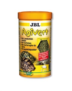 Agivert Растительный корм для сухопутных черепах палочки 250 мл Jbl