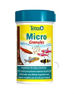 Micro Granules Корм для всех видов мелких рыб микрогранулы 100 мл Tetra