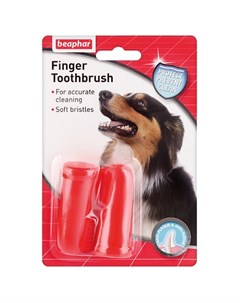 Finger Toothbrush Зубные щетки на палец для собак Beaphar
