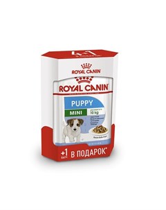 Набор Mini Puppy Кусочки паштета в соусе для щенков мелких пород 4 1 425 гр Royal canin