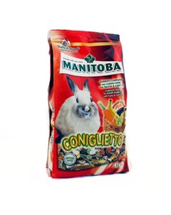 Coniglietto Корм для кроликов с фруктами 1 кг Manitoba