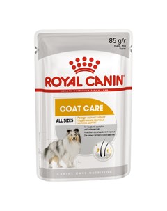 Coat Care Паштет для взрослых собак для здоровой шерсти 85 гр Royal canin