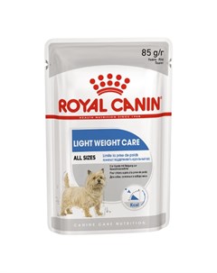 Light Weight Care Облегчённый паштет для взрослых собак с избыточным весом 85 гр Royal canin