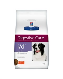 Prescription Diet i d Digestive Care Сухой лечебный корм для собак при заболеваниях ЖКТ с курицей 12 Hill`s