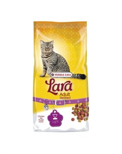 Увеличенная упаковка Adult Sterilized Сухой корм для взрослых кошек 1 8 кг 200 гр с курицей 2 кг Lara