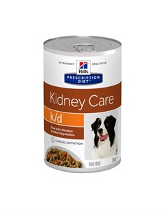 Prescription Diet k d Kidney Care Рагу Влажный лечебный корм для собак при заболеваниях почек с кури Hill`s