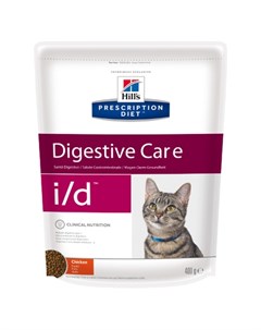 Prescription Diet i d Digestive Care Сухой лечебный корм для кошек при заболеваниях ЖКТ с курицей 40 Hill`s