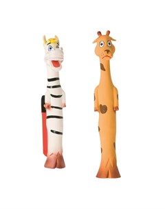 Жираф и Зебра игрушка для собак Flamingo