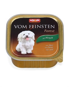 Vom Feinsten Forest Паштет для взрослых собак всех пород с олениной 150 гр Animonda