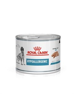 Hypoallergenic Влажный лечебный корм для собак при заболеваниях кожи и аллергиях 200 гр Royal canin