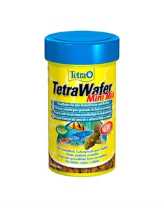 Wafer Mini Mix Основной корм для всех видов донных рыб 100 мл Tetra