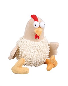 Плюшевый цыпленок игрушка со звуком для собак Flamingo