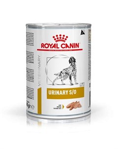 URINARY S O Влажный лечебный корм для собак при заболеваниях мочевыводящих путей 420 гр Royal canin