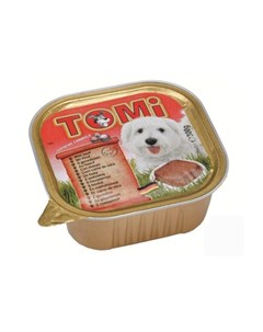 Паштет для взрослых собак всех пород с говядиной 300 гр Tomi