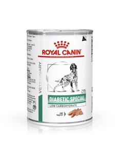 Diabetic Special Low Carbohydrate Влажный лечебный корм для собак при заболевании диабетом 410 гр Royal canin