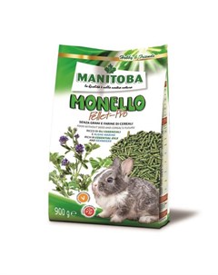 Monello Pro безглютеновый корм для кроликов Manitoba