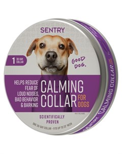 Успокаивающий ошейник для собак с феромонами Sentry calming collar