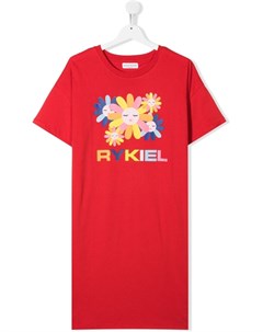 Платье футболка с логотипом Sonia rykiel enfant