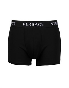 Боксеры с логотипом на поясе Versace