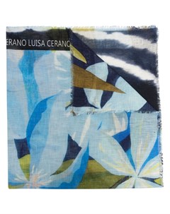 Платок с цветочным принтом Luisa cerano