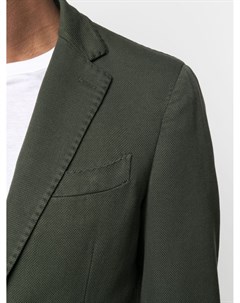Однобортный пиджак строгого кроя Dell'oglio