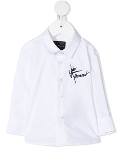 Рубашка с вышитым логотипом John richmond junior