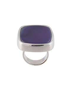 Массивное кольцо с камнем Chanel pre-owned