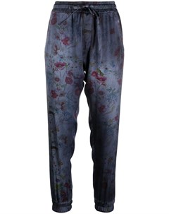 Укороченные брюки с цветочным принтом Avant toi