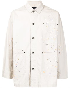 Рубашка с эффектом разбрызганной краски Five cm