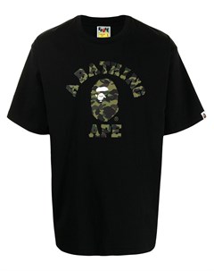 Футболка с короткими рукавами и логотипом A bathing ape®