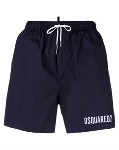 Плавки шорты с логотипом Dsquared2
