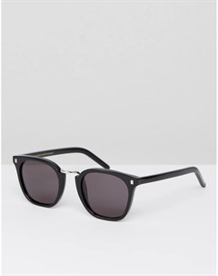 Черные квадратные солнцезащитные очки Ando Monokel eyewear