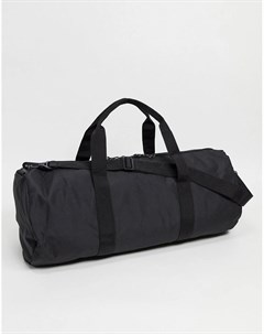 Черная спортивная сумка из нейлона с контрастным бегунком Asos design