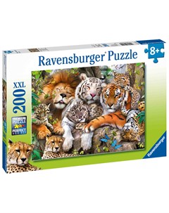 Пазл Сон больших кошек 200 элементов Ravensburger