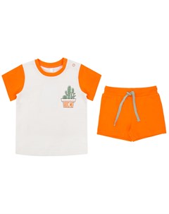 Комплект футболка шорты Малыш кактус Leader kids
