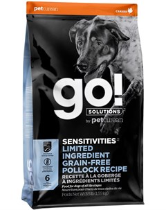 Solutions Sensitivities беззерновой для собак и щенков всех пород с чувствительным пищеварением с ми @go