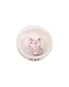 Миска для кошек с рисунком керамика Trixie