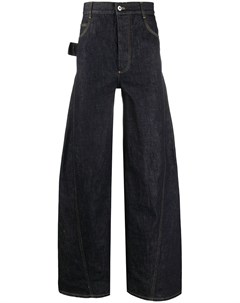 Длинные джинсы широкого кроя Bottega veneta