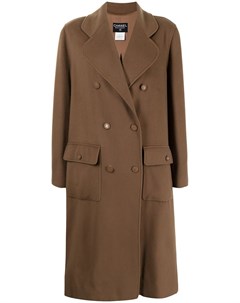 Двубортное пальто 1995 го года Chanel pre-owned
